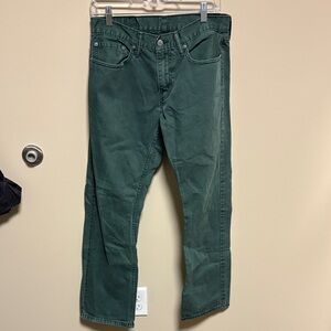 Levi's Green Denim Jeans